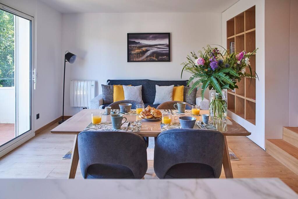 Magnifique Appartement Design Parking Chiberta Anglet Kültér fotó